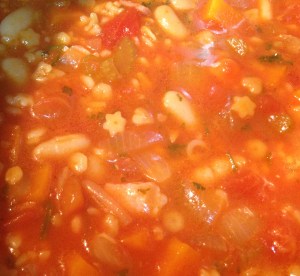 Italian Pasta and Bean soup